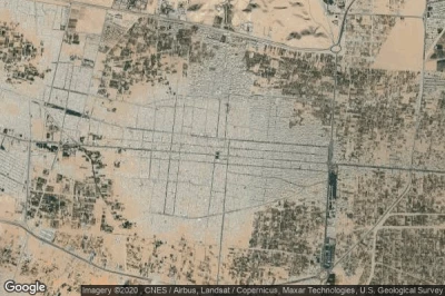 Vue aérienne de Najafabad