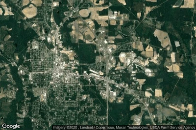 Vue aérienne de Colquitt County