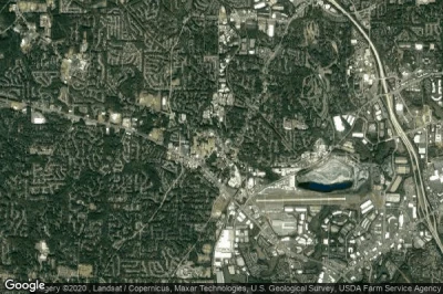 Vue aérienne de Kennesaw