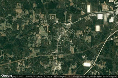Vue aérienne de Palmetto