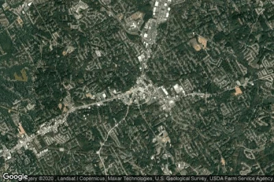 Vue aérienne de Snellville