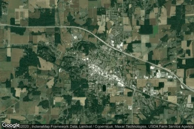 Vue aérienne de Batesville