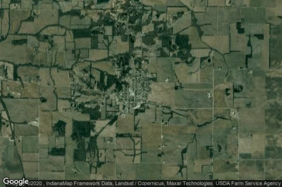 Vue aérienne de Owensville