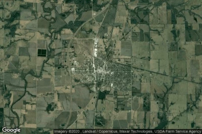 Vue aérienne de Cherryvale