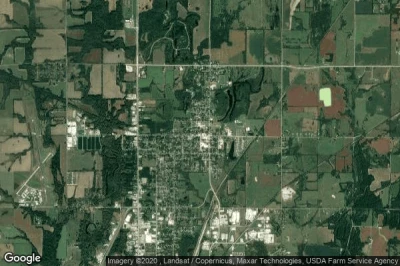 Vue aérienne de Frontenac