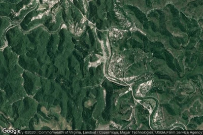 Vue aérienne de Perry County