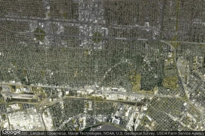 Vue aérienne de Metairie