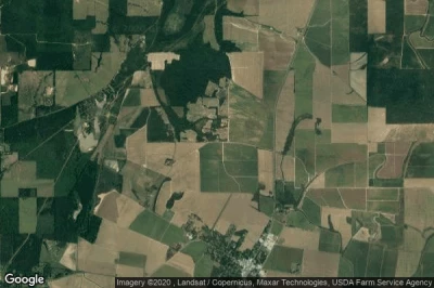 Vue aérienne de Morehouse Parish