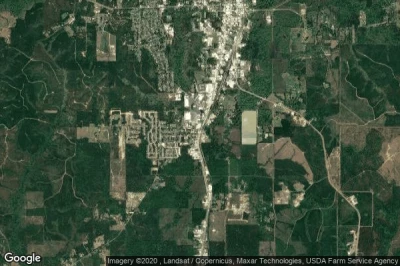 Vue aérienne de New Llano