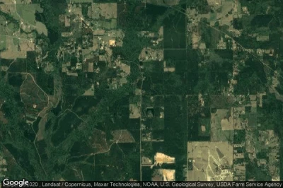 Vue aérienne de Osceola