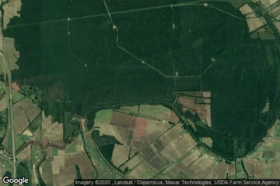 Vue aérienne de Saint Landry Parish