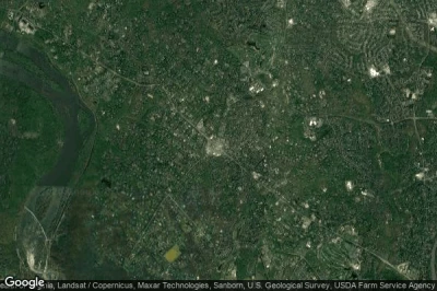 Vue aérienne de Potomac