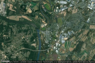 Vue aérienne de Williamsport