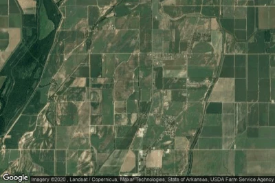 Vue aérienne de Dunklin County