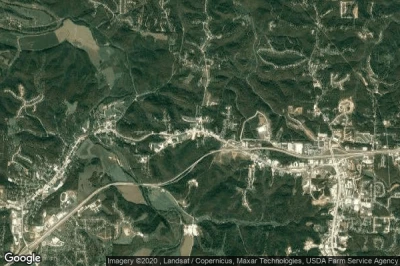 Vue aérienne de Saint Robert