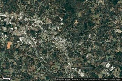 Vue aérienne de Forest City