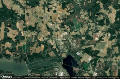 Vue aérienne de Gaston