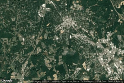 Vue aérienne de Lee County
