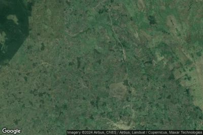 Vue aérienne de Kamwenge District