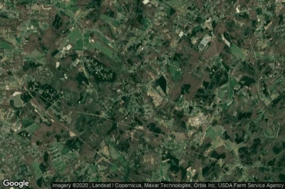 Vue aérienne de Pumpkin Center