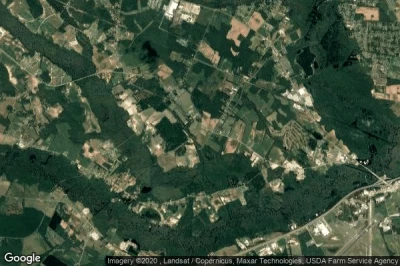 Vue aérienne de Robeson County