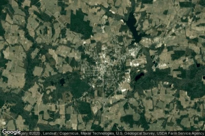 Vue aérienne de Tabor City
