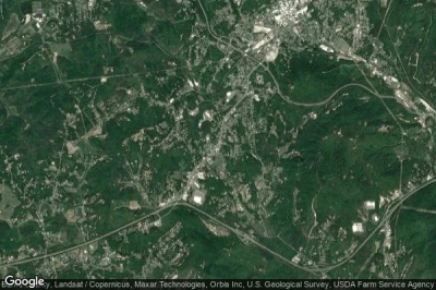 Vue aérienne de West Marion