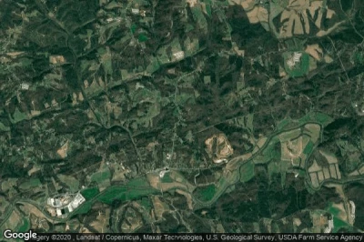 Vue aérienne de Wilkes County