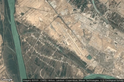 Vue aérienne de Jozf-e Soflá