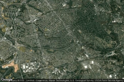 Vue aérienne de Haddon Heights
