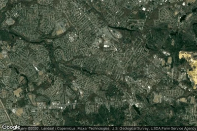 Vue aérienne de Laurel Springs