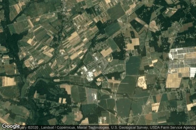 Vue aérienne de Seabrook Farms