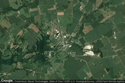 Vue aérienne de Cedarville