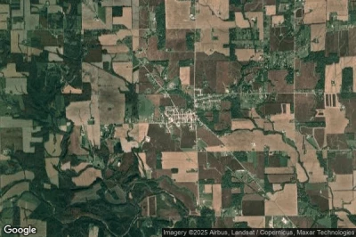 Vue aérienne de Farmersville