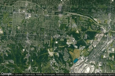 Vue aérienne de Finneytown