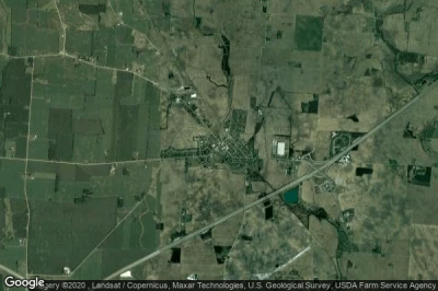 Vue aérienne de Jeffersonville