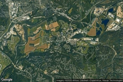 Vue aérienne de Newtown