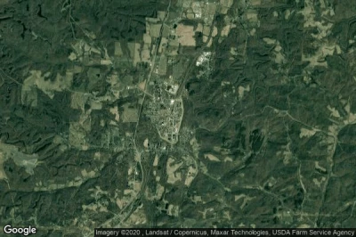 Vue aérienne de Roseville