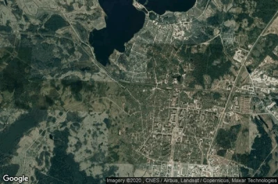 Vue aérienne de Udomlya
