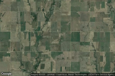 Vue aérienne de Kay County