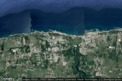 Vue aérienne de Camuy