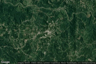 Vue aérienne de Las Marias