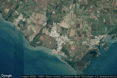 Vue aérienne de Santa Isabel