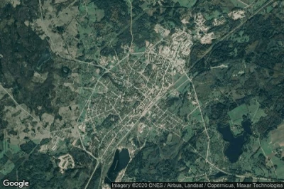 Vue aérienne de Madona