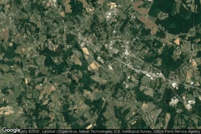 Vue aérienne de Inman Mills