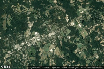 Vue aérienne de Leesville