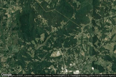 Vue aérienne de Pickens County