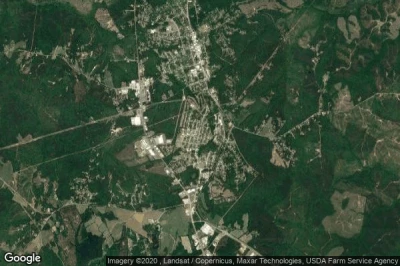 Vue aérienne de Winnsboro Mills