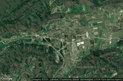 Vue aérienne de Bean Station