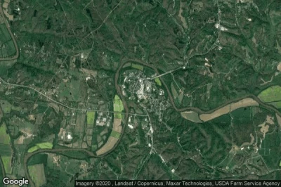 Vue aérienne de Centerville